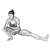Abduction Of One Leg Flexion Stretch